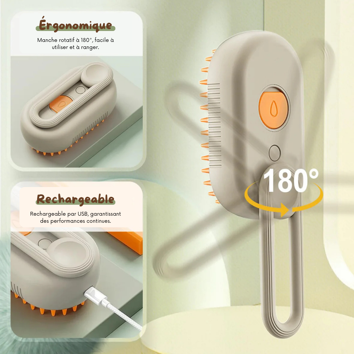 Steam Brush - La brosse innovante